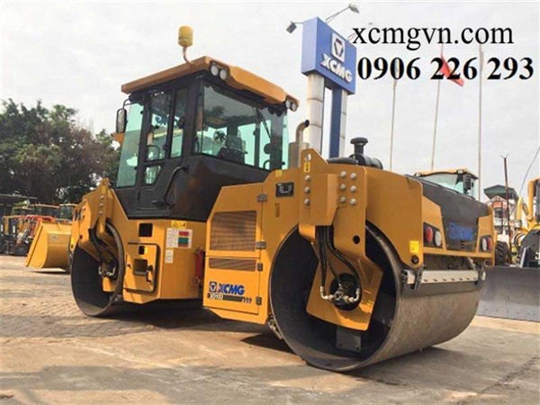 Xe lu dẫn hướng XCMG 10 tấn 2 bánh thép XD103