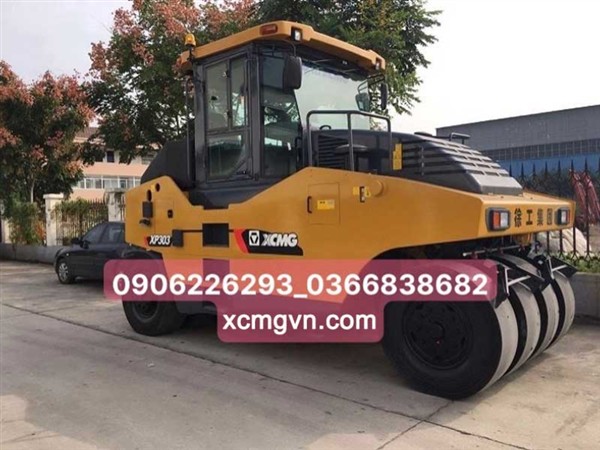Xe lu thảm bánh lốp XCMG 2024 XP303