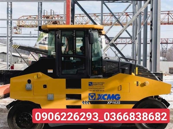 Xe lu XCMG bánh lốp - Xe lu thảm XP163