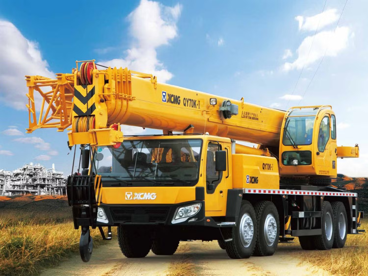 Xe cẩu XCMG QY70K-I tải trọng 70 tấn